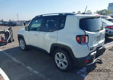 2018 Jeep Renegade Limited Fwd из США, поврежденный, VIN ZACCJADB6JPH26260